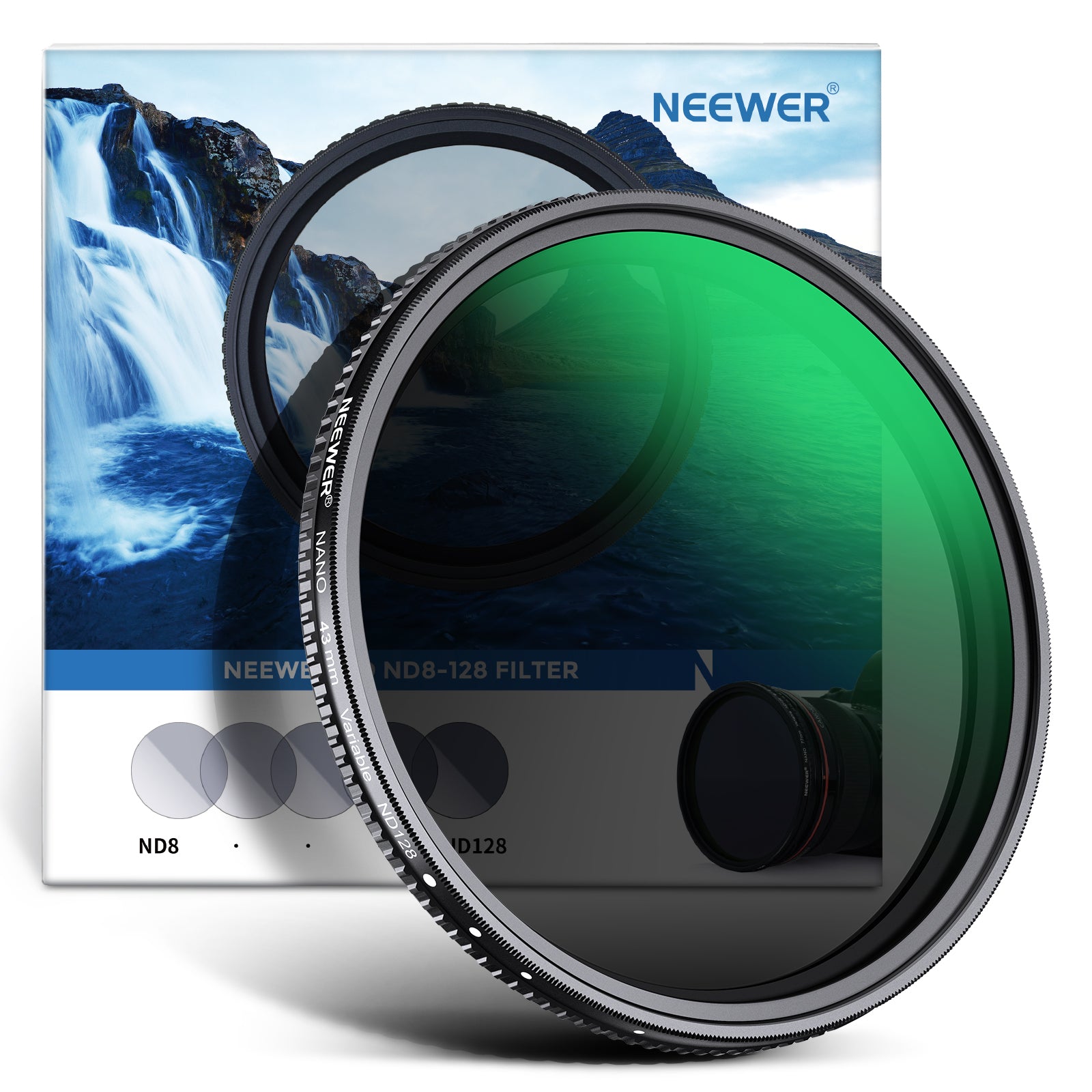 NEEWER HD Variable ND Filter ND8-ND128 - NEEWER