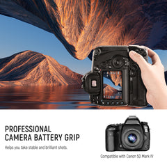 NEEWER BG-E20 バッテリーグリップ Canon 5D Mark IV デジタル
