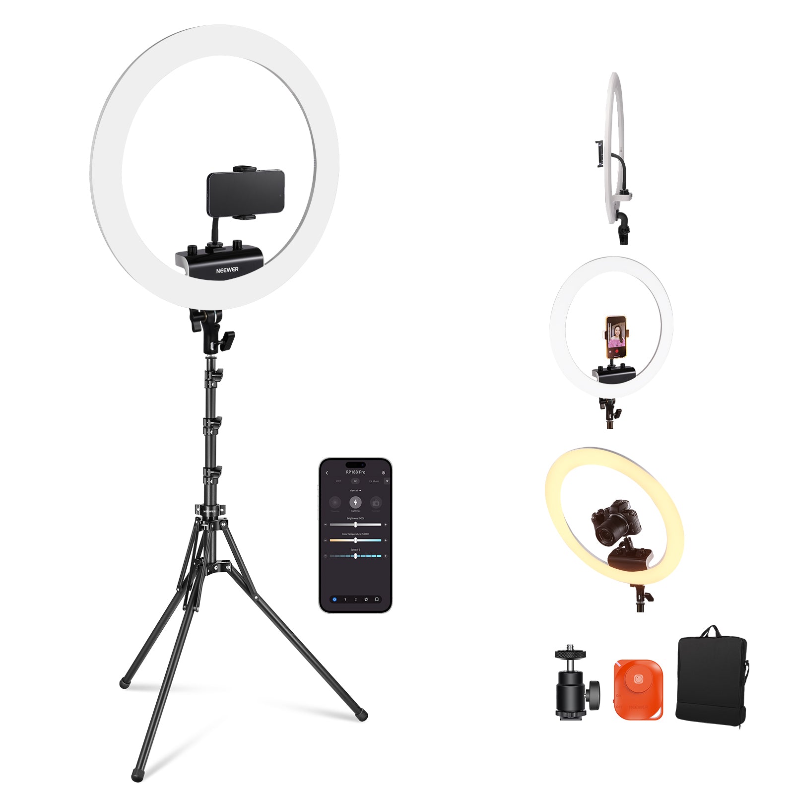 Buy Wholesale China Ring Lights 3000k-6000k Professional Photography Led 18  Inch Ring Light With Tripod Stand Remote & Selfie Led Ring Light at USD 3.2  | Global Sources