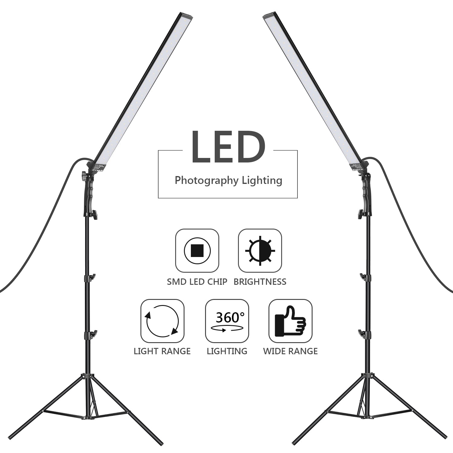 Neewer LED Light Wand Studio LED Lighting Kit