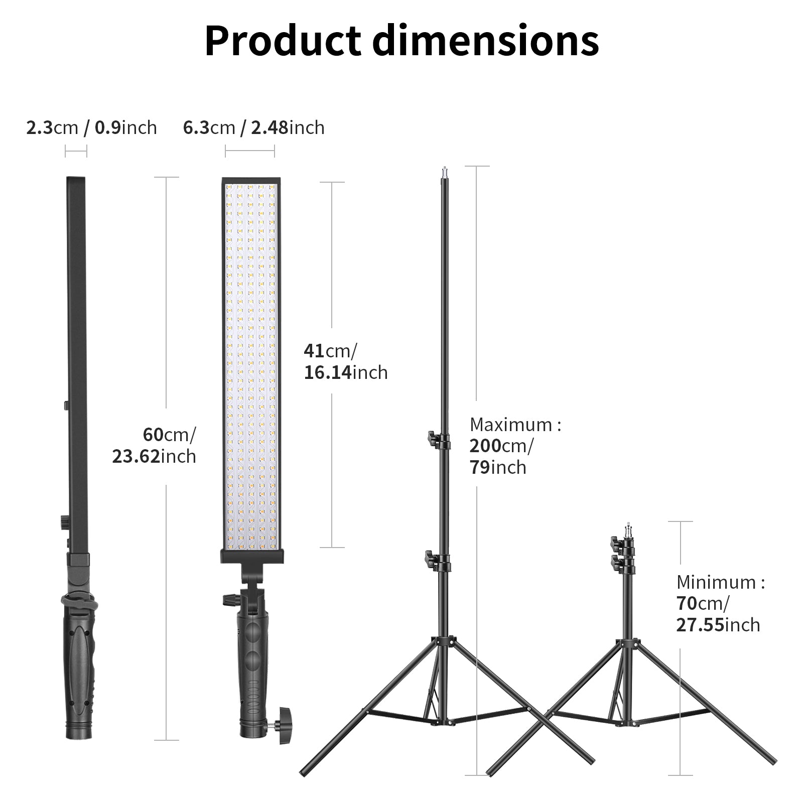 Neewer 210 LED Panel lights