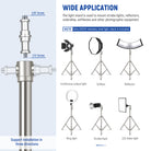 Wide Applications of the NEEWER Stainless Steel Adjustable Light Stand